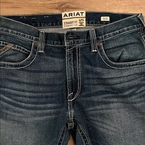 Ariat Men's Straight Jeans - Deep Blue